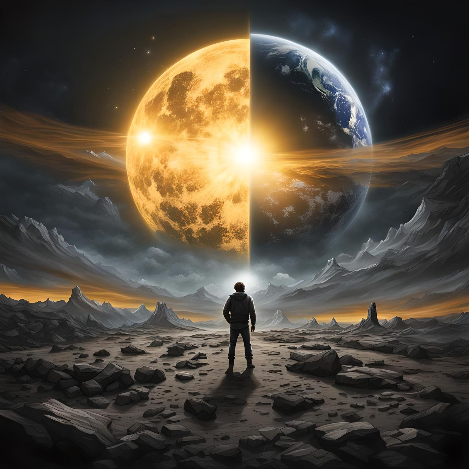 Duality of Sun, Moon, Stars, and Earth