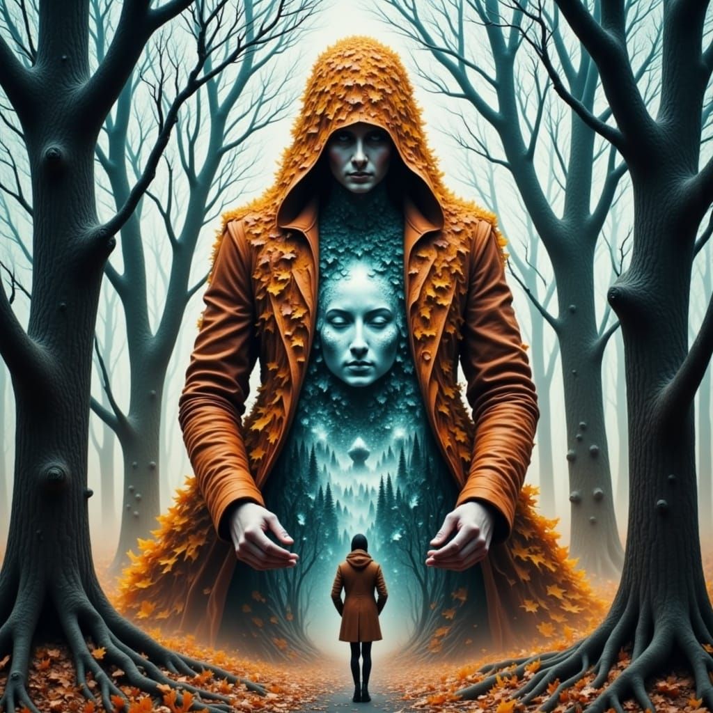 Surreal Autumn God Reveals Winter Landscape