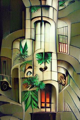 Elegant Art Deco Mansion Architecture