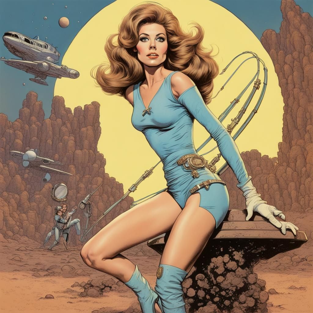 Mary Tyler Moore as Barbarella