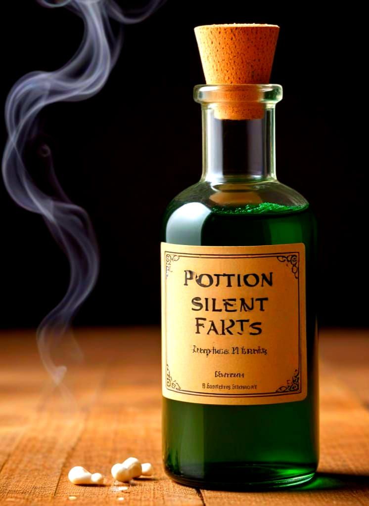 Potion Bottle of Silent Farts