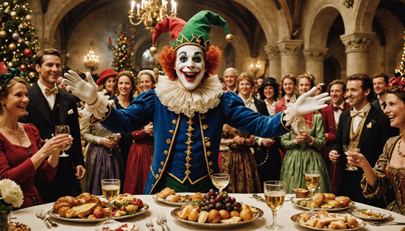 Jester Performs at Whimsical Feast