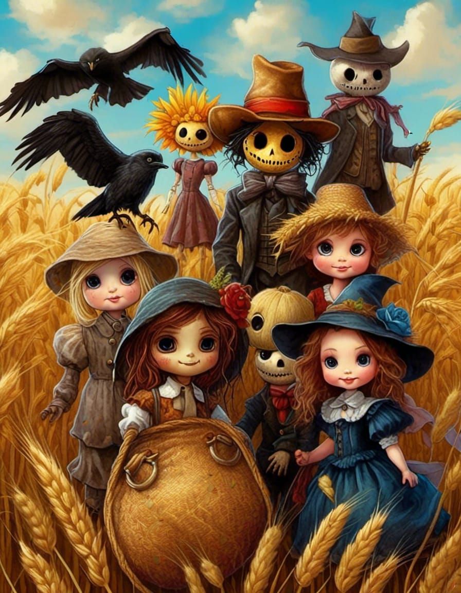 Scarecrow Friends