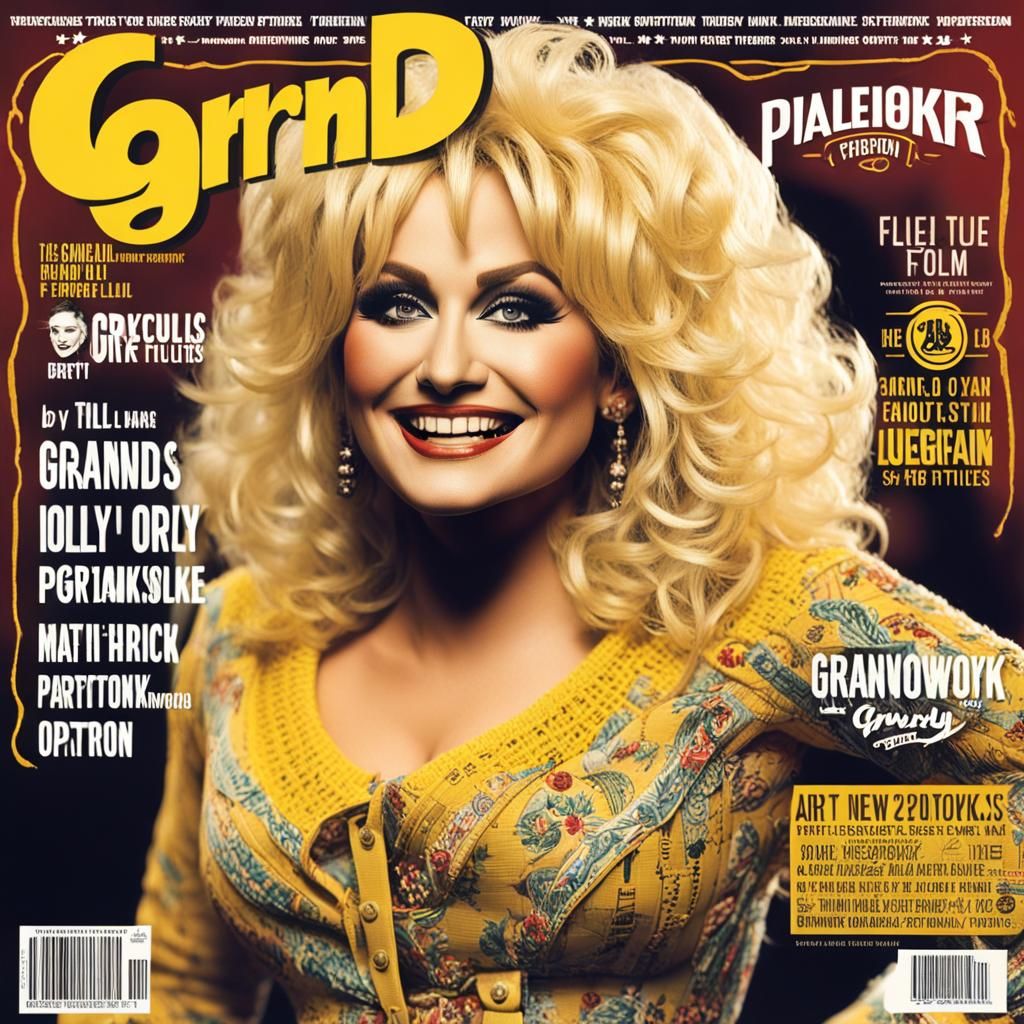 Country Magazine Cover: Voluptuous Star Onstage