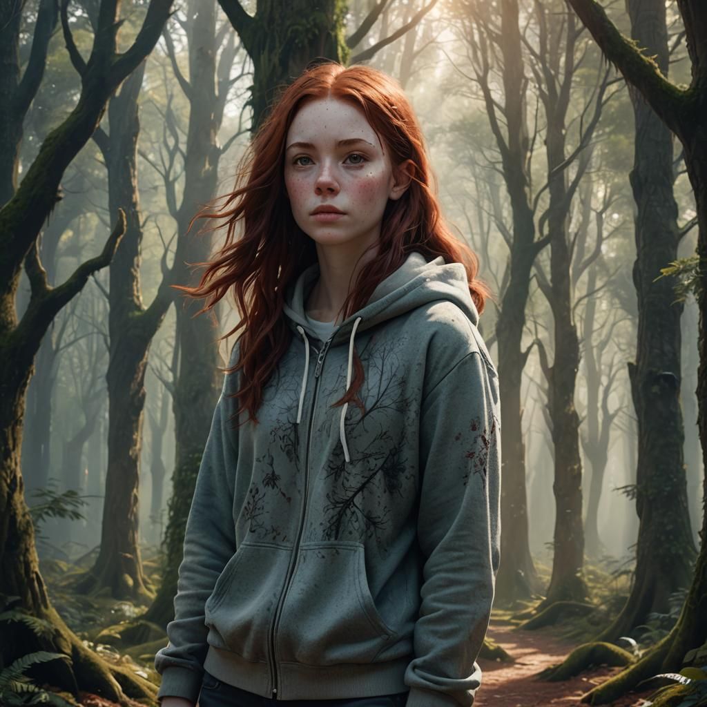 Mystical Forest Encounter: Fantasy Concept Art