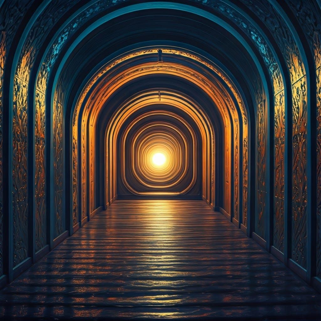 Surreal hallway 2