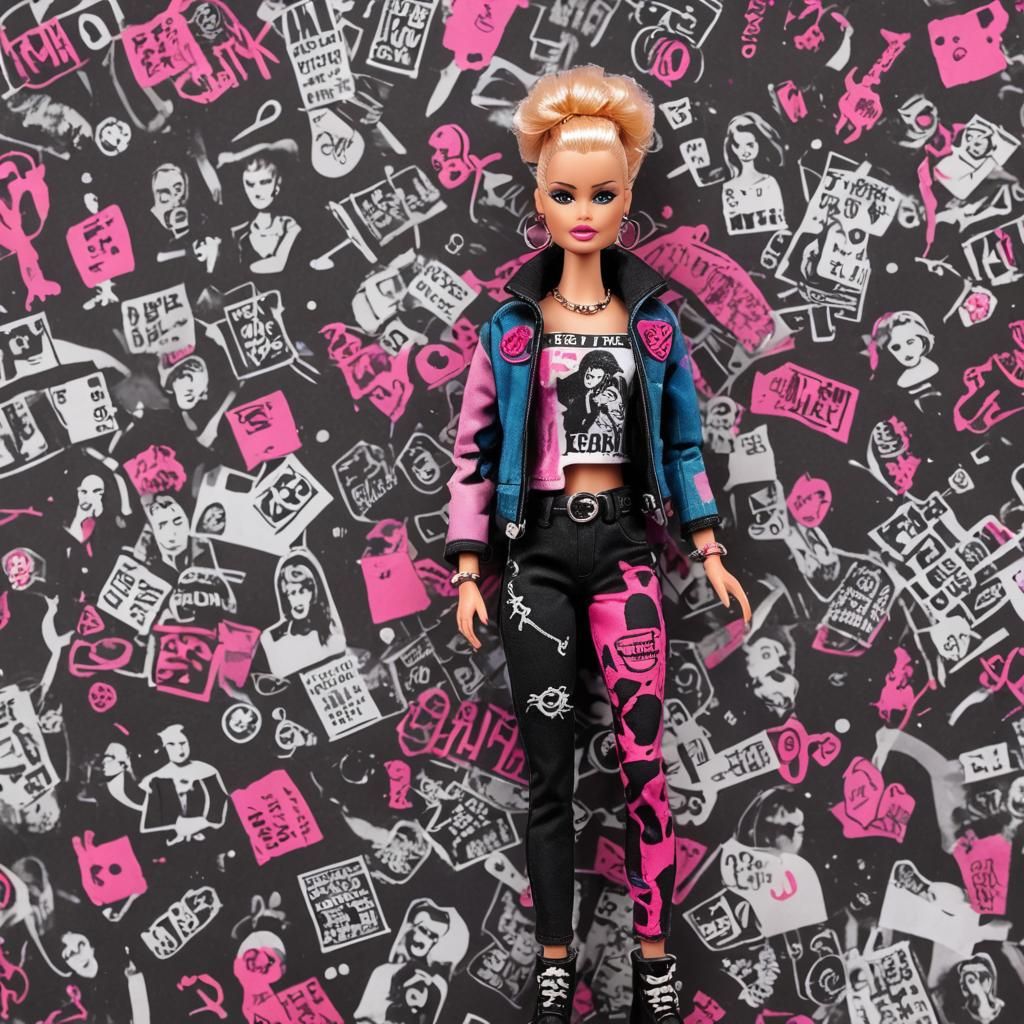 Punk Feminist Barbie: A Bold Reimagining