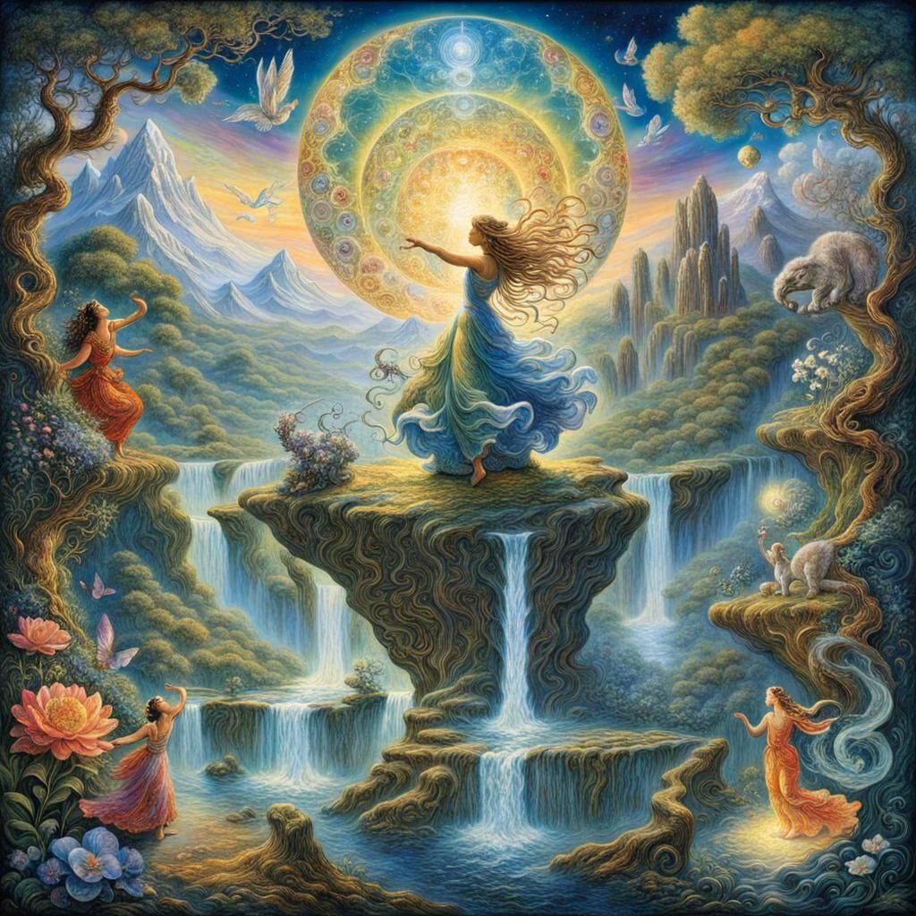 Ethereal Elements Dance in Harmony