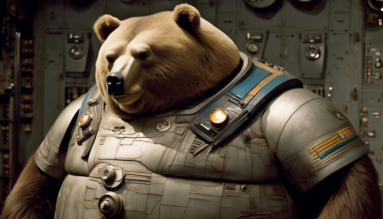 Star Trek Commander Obese Bear Portrait