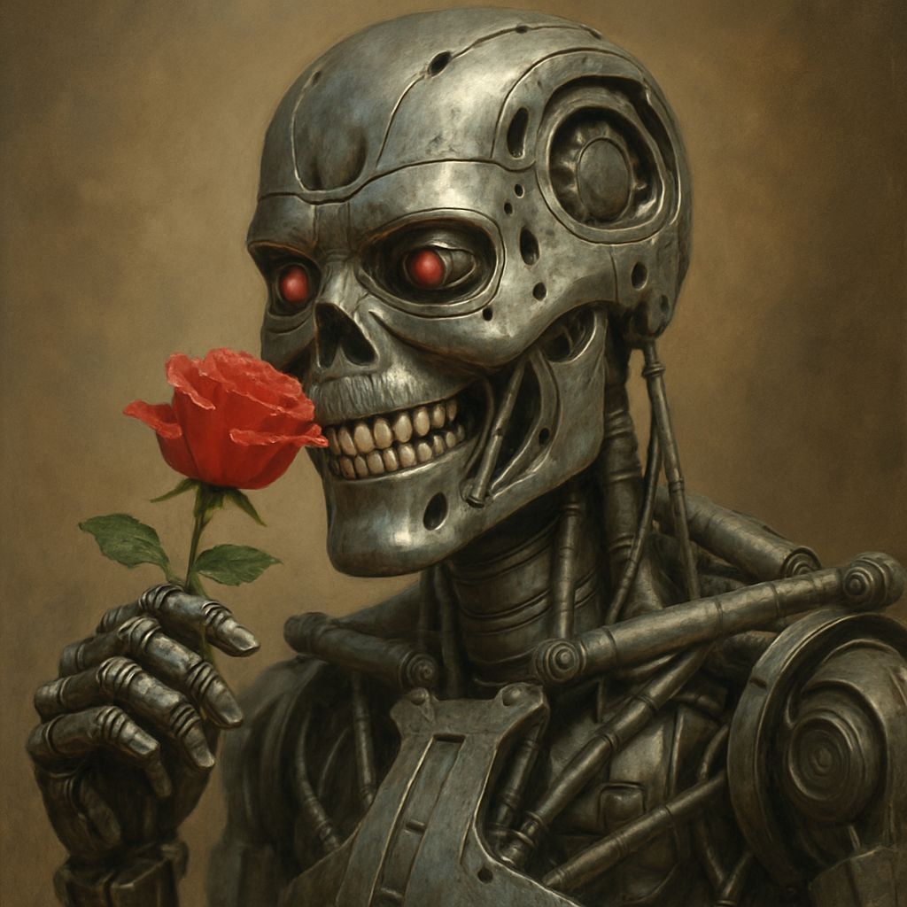 Terminator Endoskeleton's Unexpected Joy
