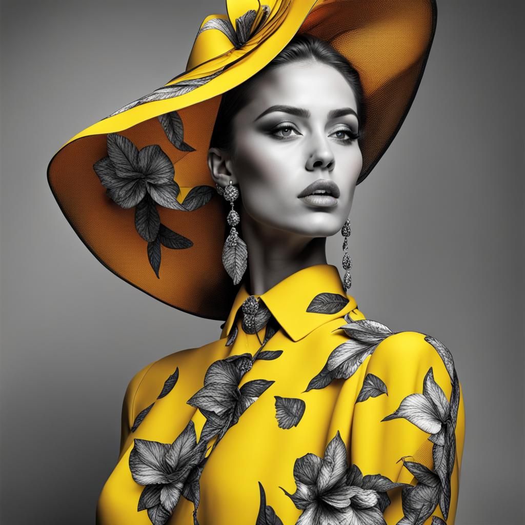 Selective Color in High-End Fashion Photography