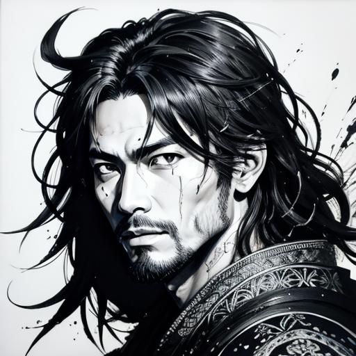 Manhwa/Manhua warrior.