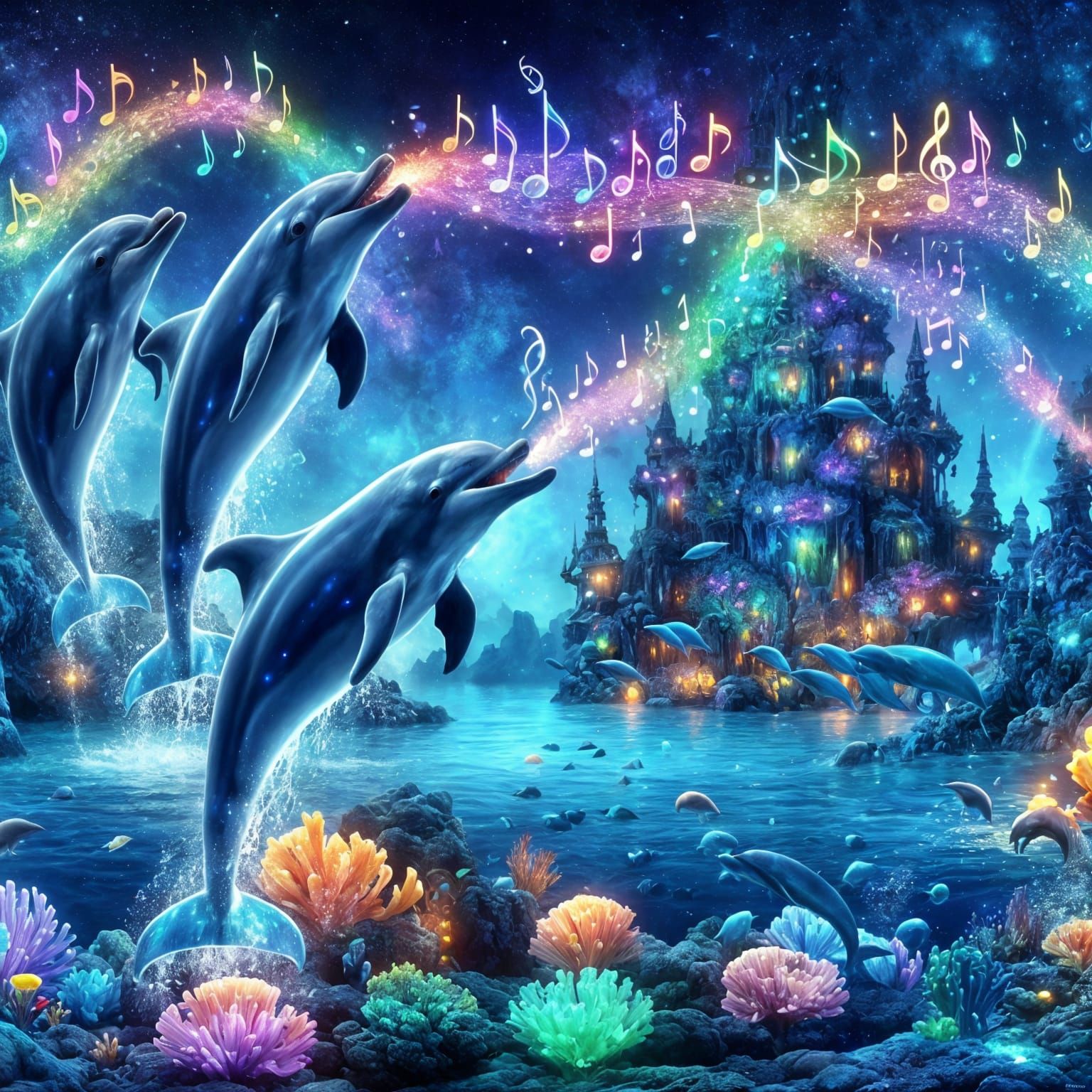 Dolphin singing Team!!!