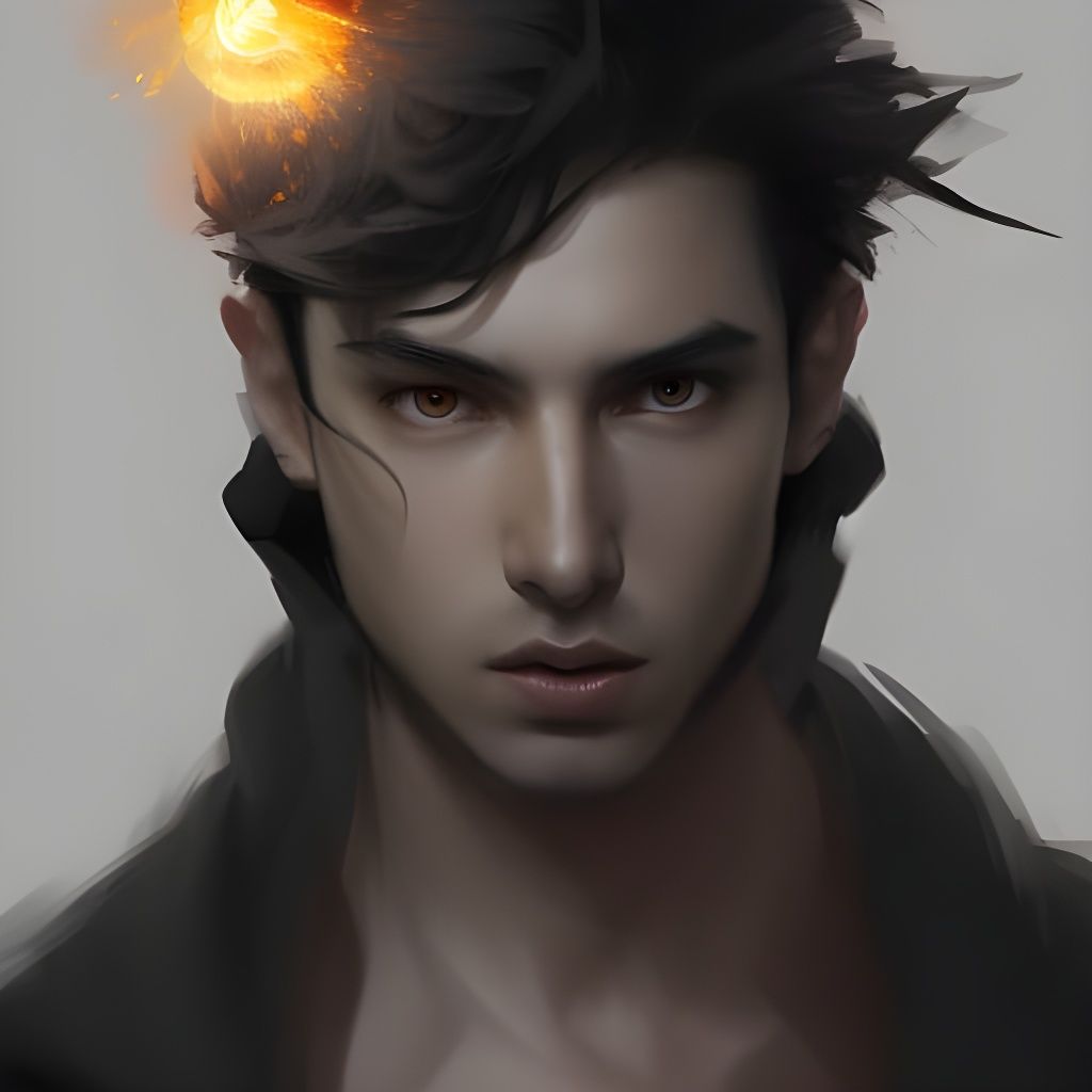 Fire Mage Portrait