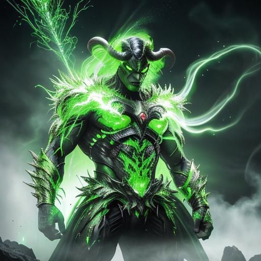 Ferocious Demon Taming Toxic Elements