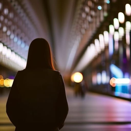 Faceless Youth: Professional Photography with Bokeh