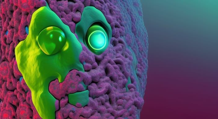 a possible living organism built by multiverses