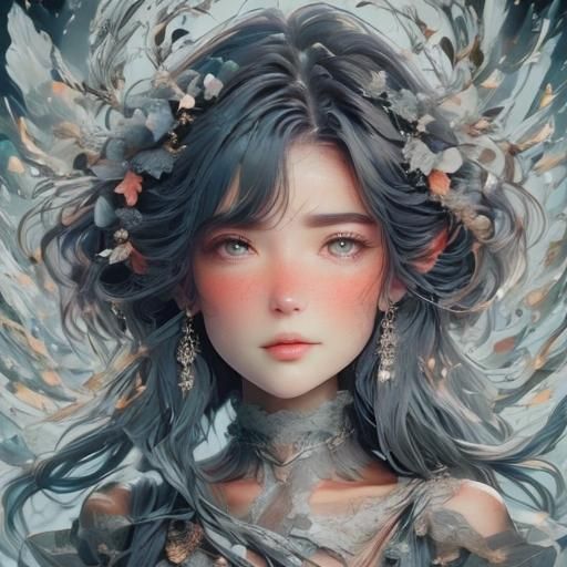 Abstract Opposites: A Study in Contrasting Styles