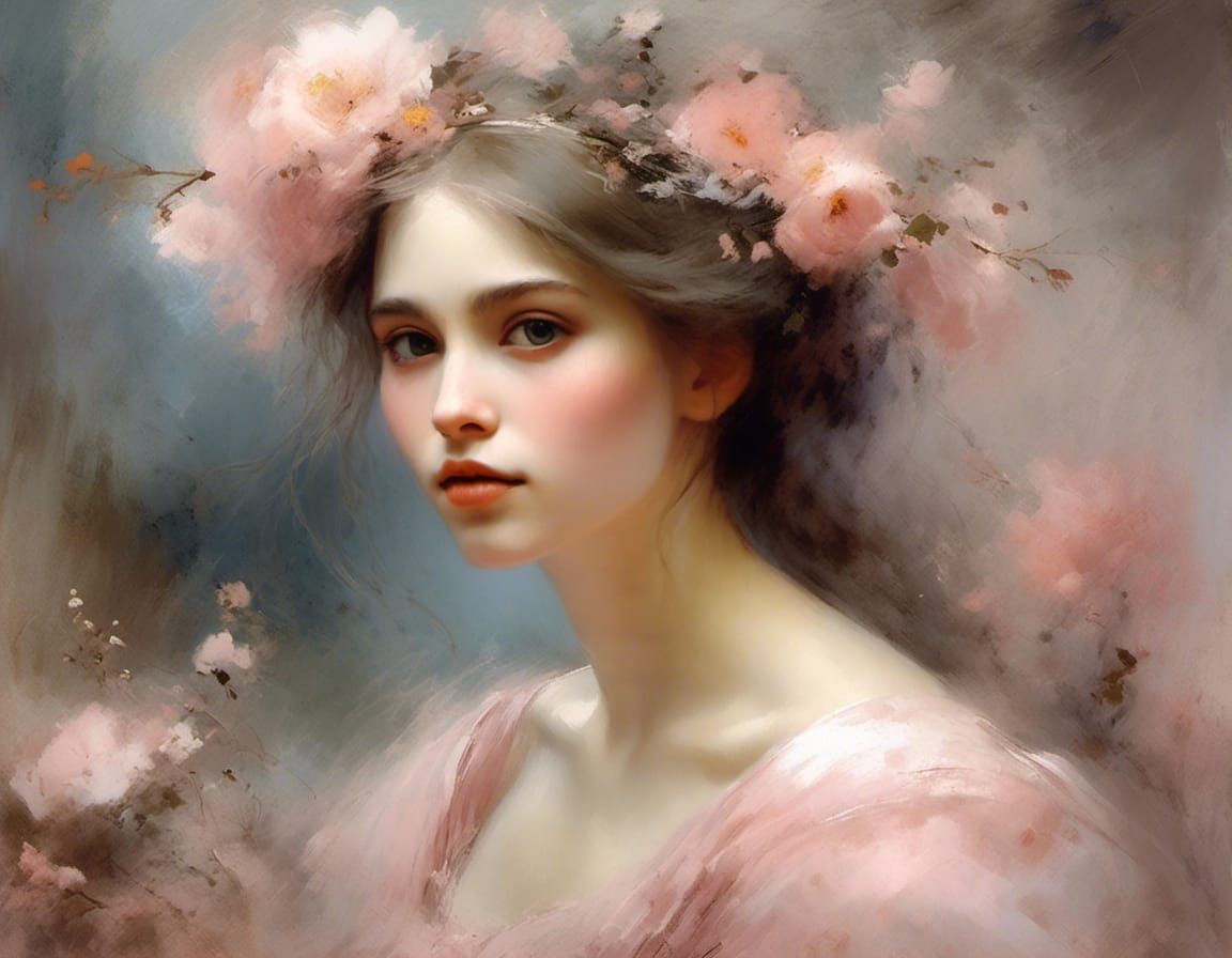 Princess in a pink dream