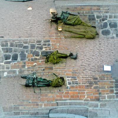 Three Ragged Soldiers in Copenhagen