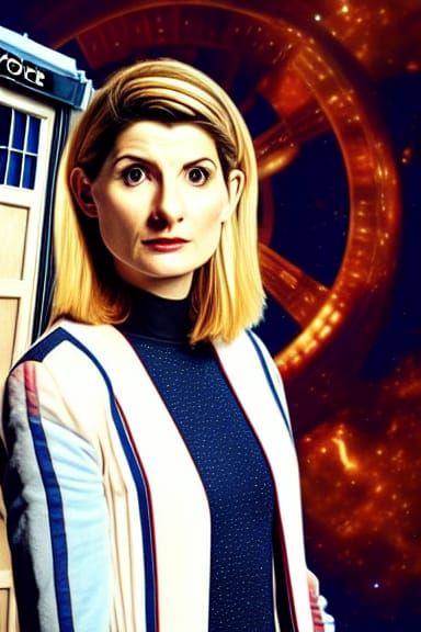 Doctor Who: Jodie Whittaker in the Tardis