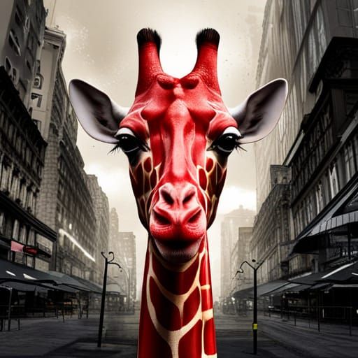 Surreal Yard Meeting: Detailed Matte Painting