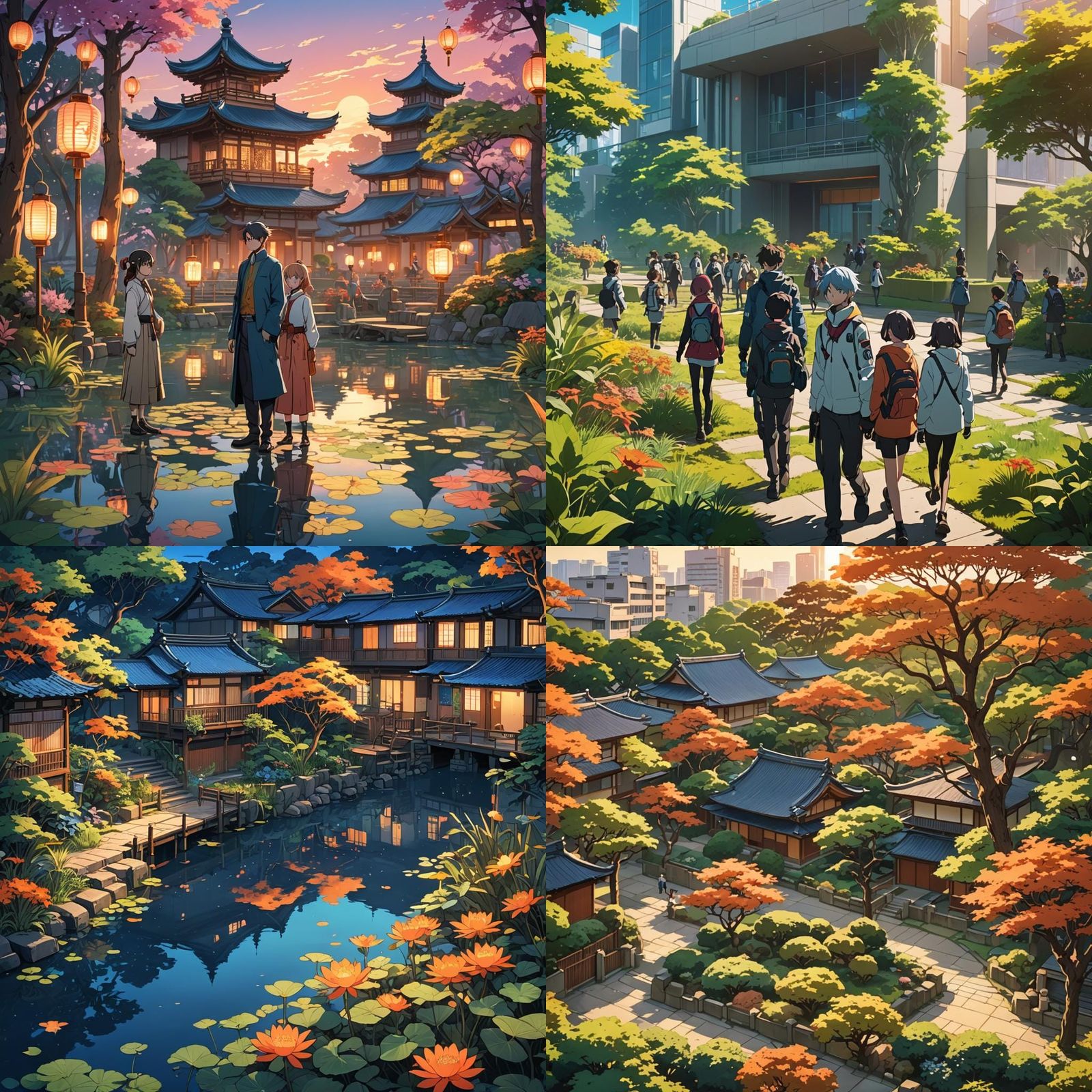 Balamb Garden Final Fantasy 8 Anime Manga Scan