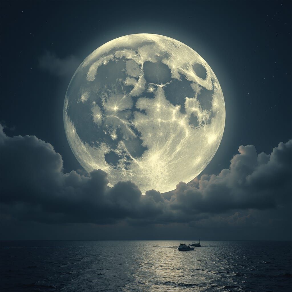 AI-Generated Image of Luna