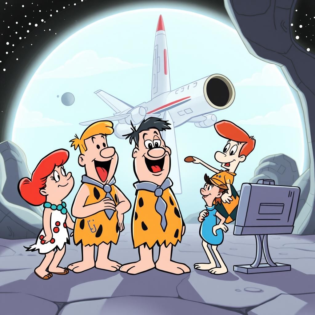 The Flintstones Meet The Jetsons