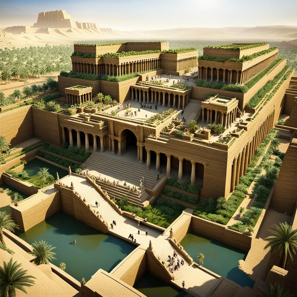 Hanging Gardens of Babylon: A Wonder Reimagined