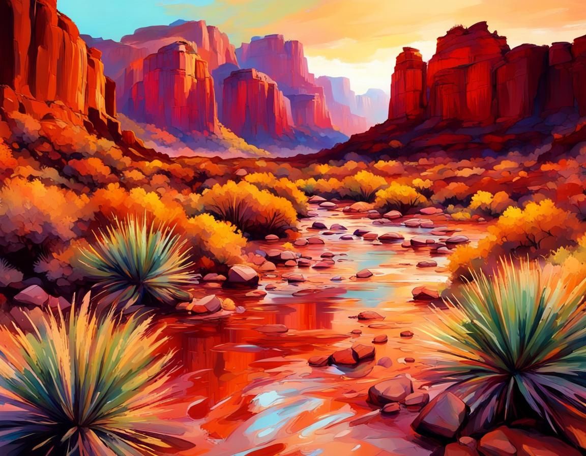 Majestic canyon vistas IV