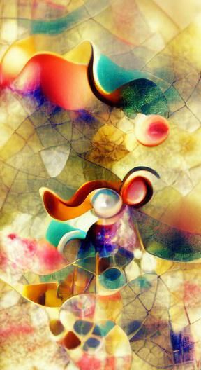 Abstract Marbled Pattern