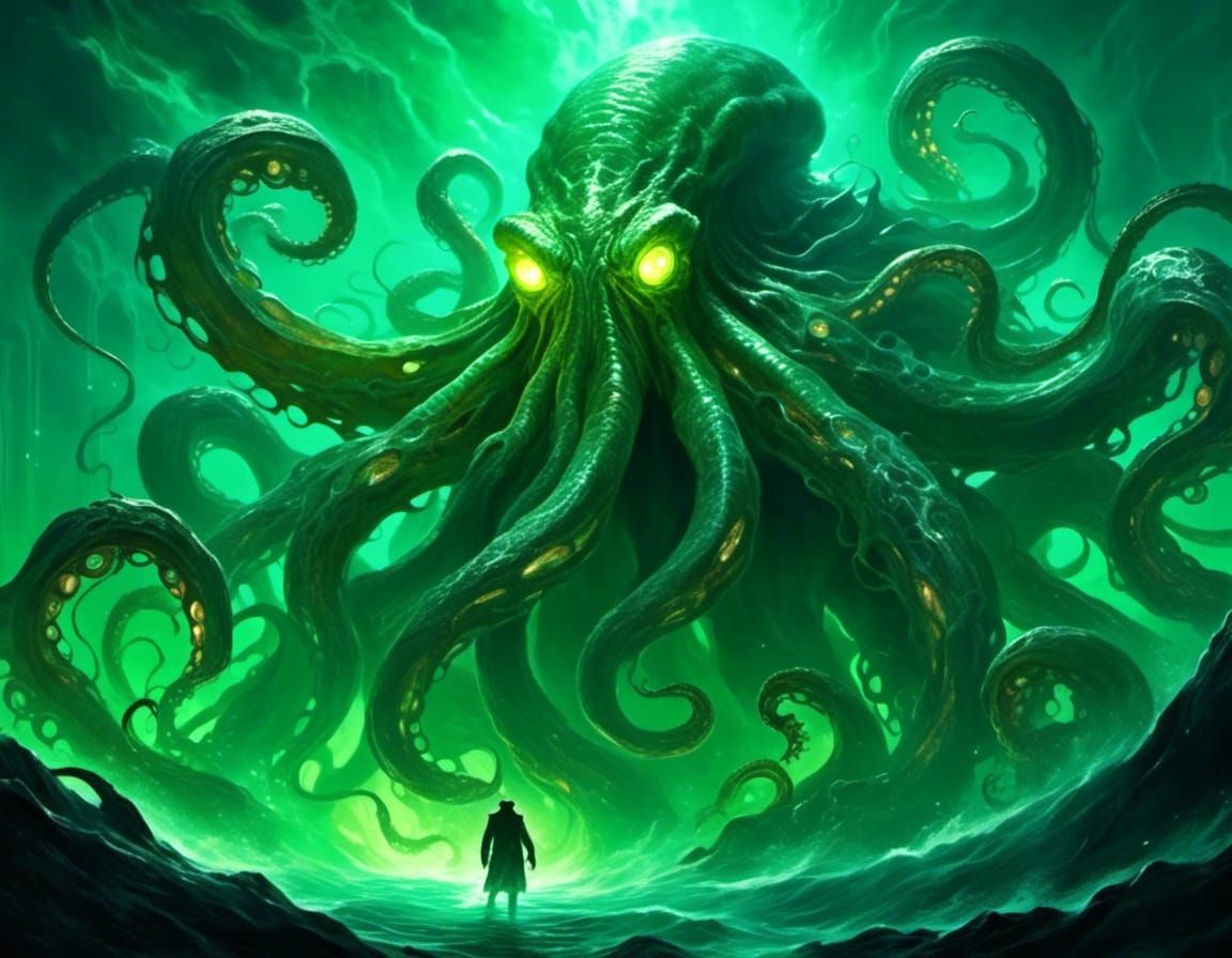 Enormous Eldritch Horror Stares from the Void