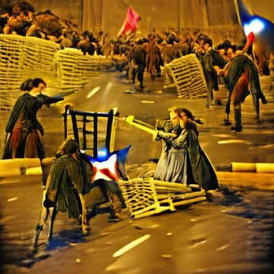 Revolutionaries' Last Stand for Liberty