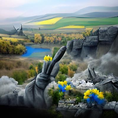 Peaceful Matte Painting of Ukraine