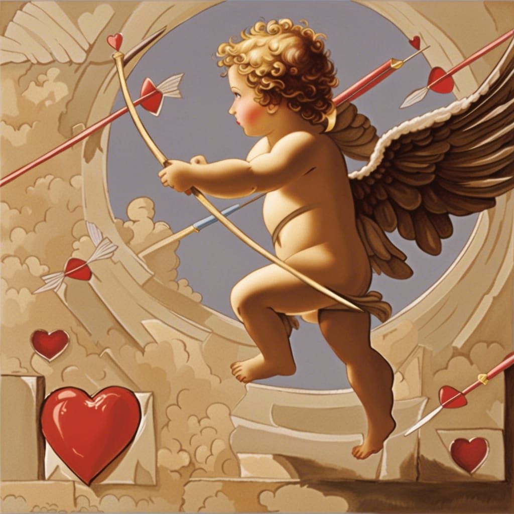 Cupid love angel