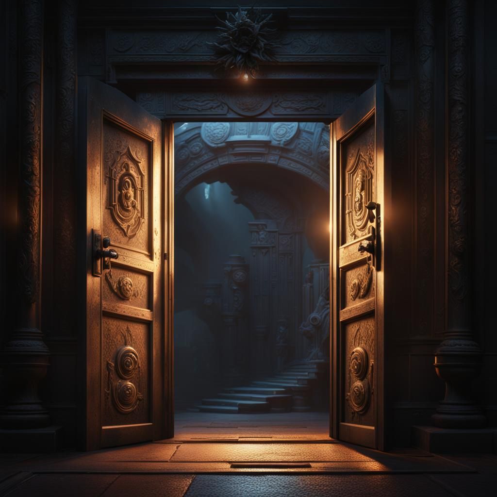 Twilight Zone Portal: Detailed Matte Painting