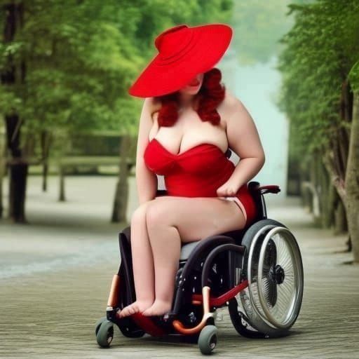 Glamorous Redhead in Vintage Style Bikini