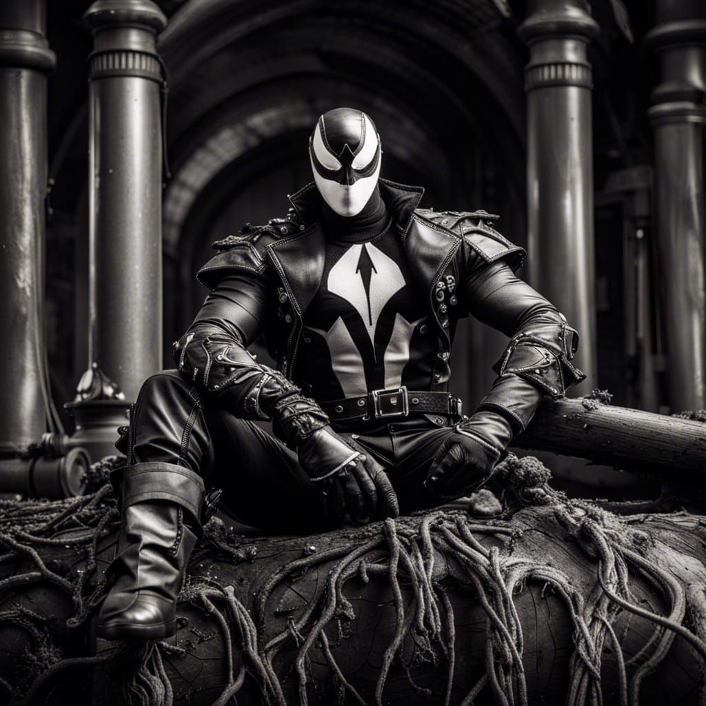Venom AKA Mr Edward Brock (Steampunk Superheroes)