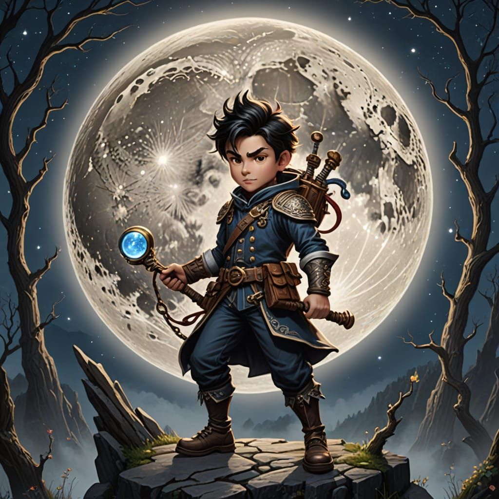 Lunar Sonic Resonance in Ethereal Splendor