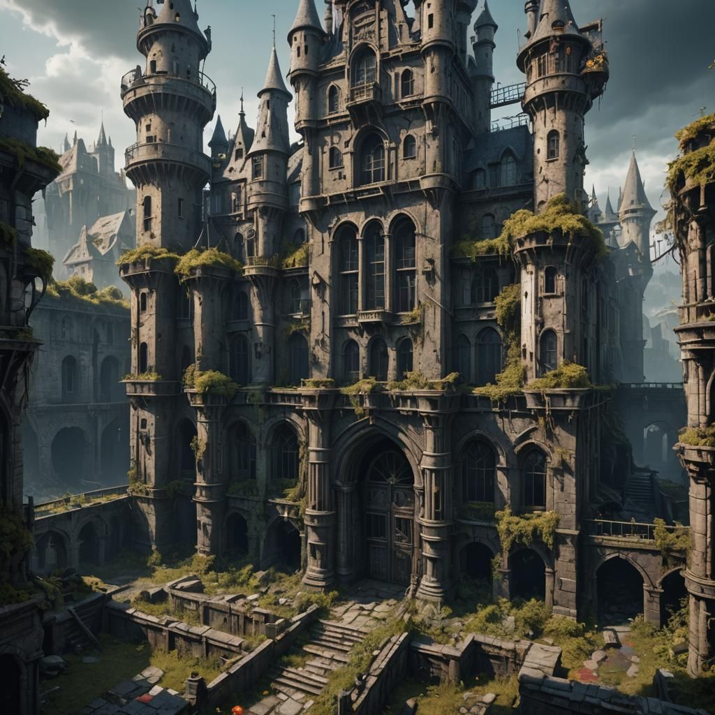 Death Factory in Abandoned Haunted Castle