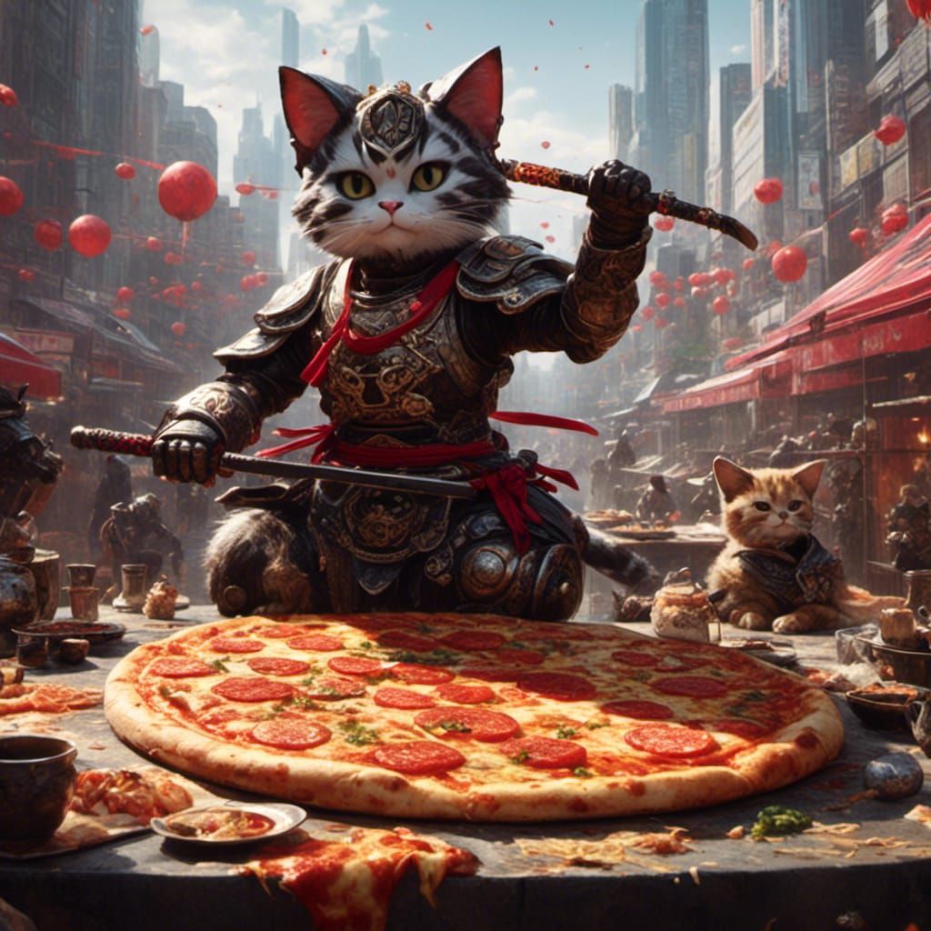 Samurai Pizza Cats