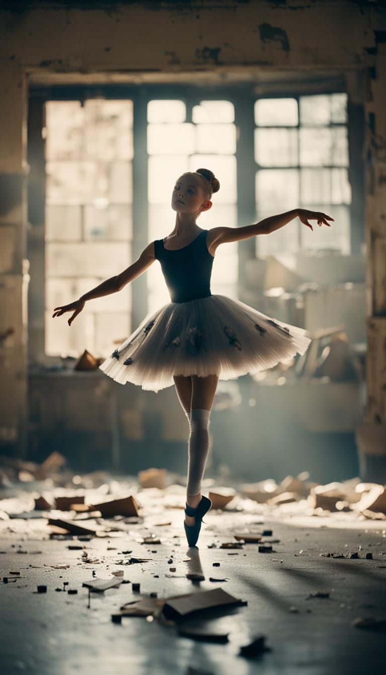 Ballerina Doll Dances in Surreal Reality