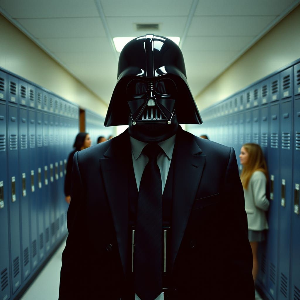 Darth Vader as Middle School Assistant Principal in Cinemati...