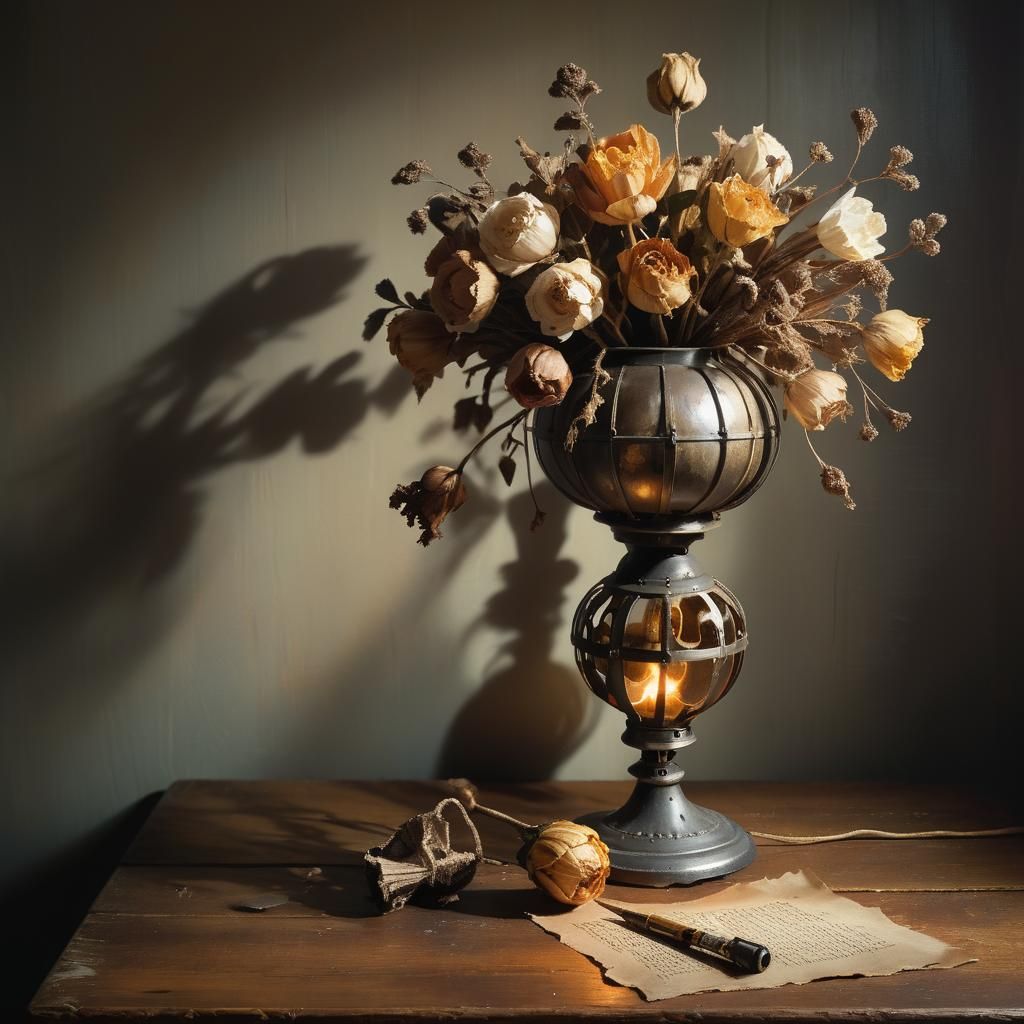 Surrealist Study of a Vintage Bilboquet with Soft Focus