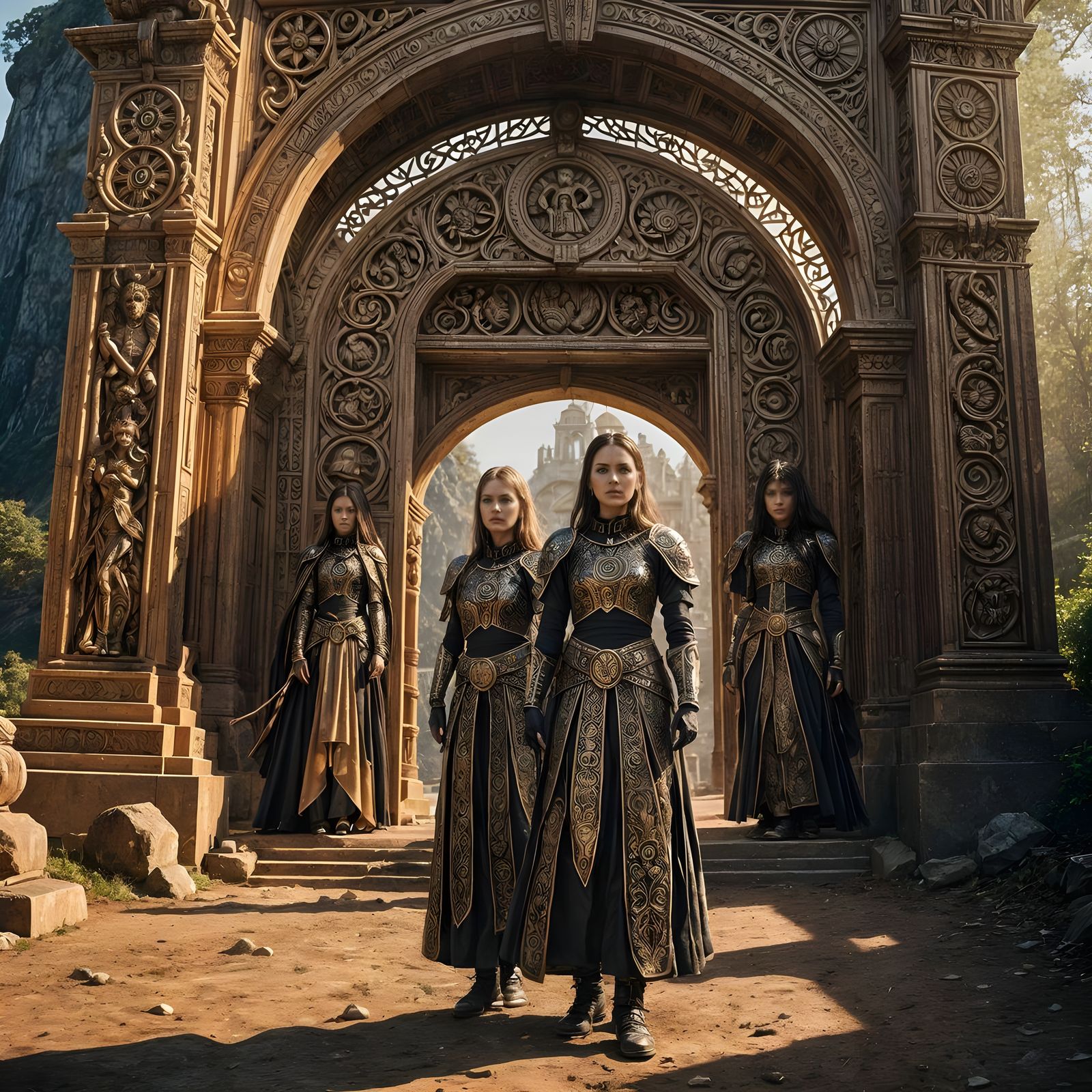 Sisters of Silence at Golden Gate: 40k Universe