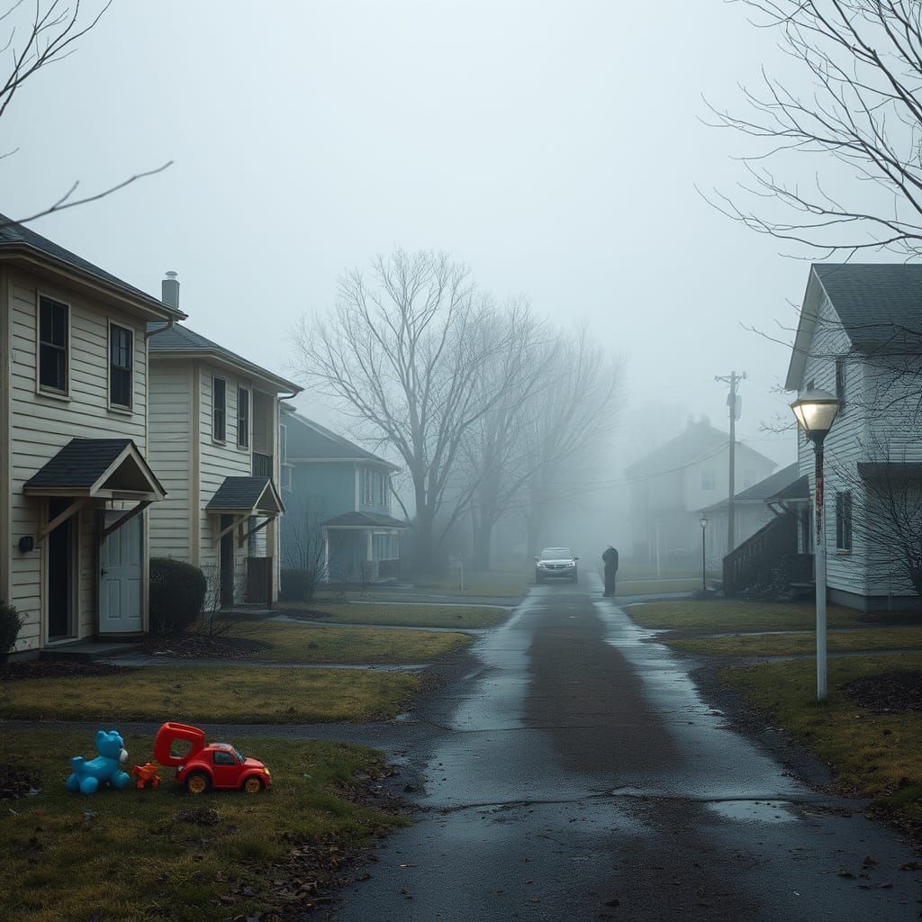 Post-Apocalyptic Wiltshire Estates: Hyper-Realistic Abandone...