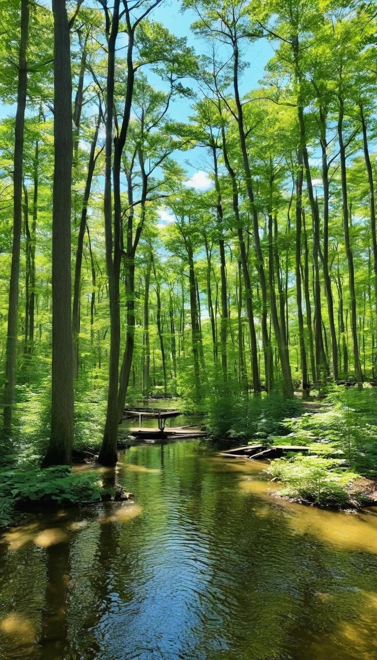 Picturesque Delaware Landscape: Scenic Vista