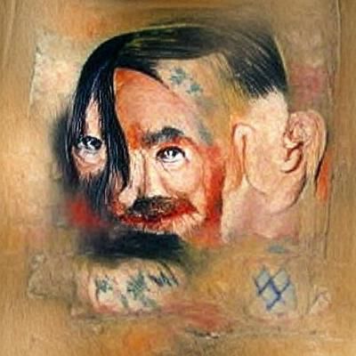 Disturbing Portrait: Composite of Infamous Figures