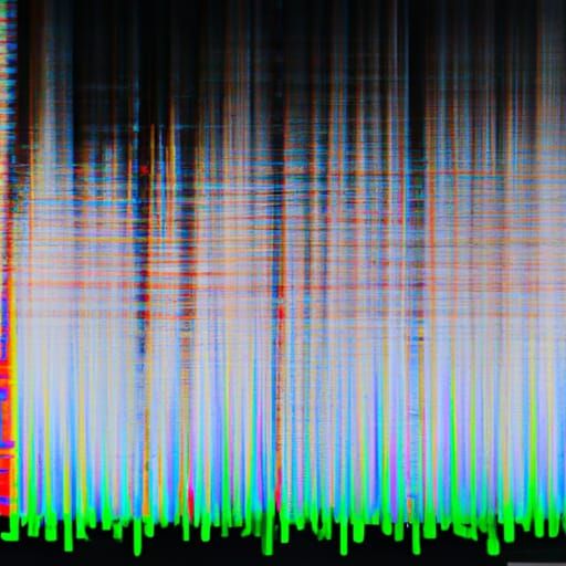 Detailed Audio Spectrogram in Photographic Style